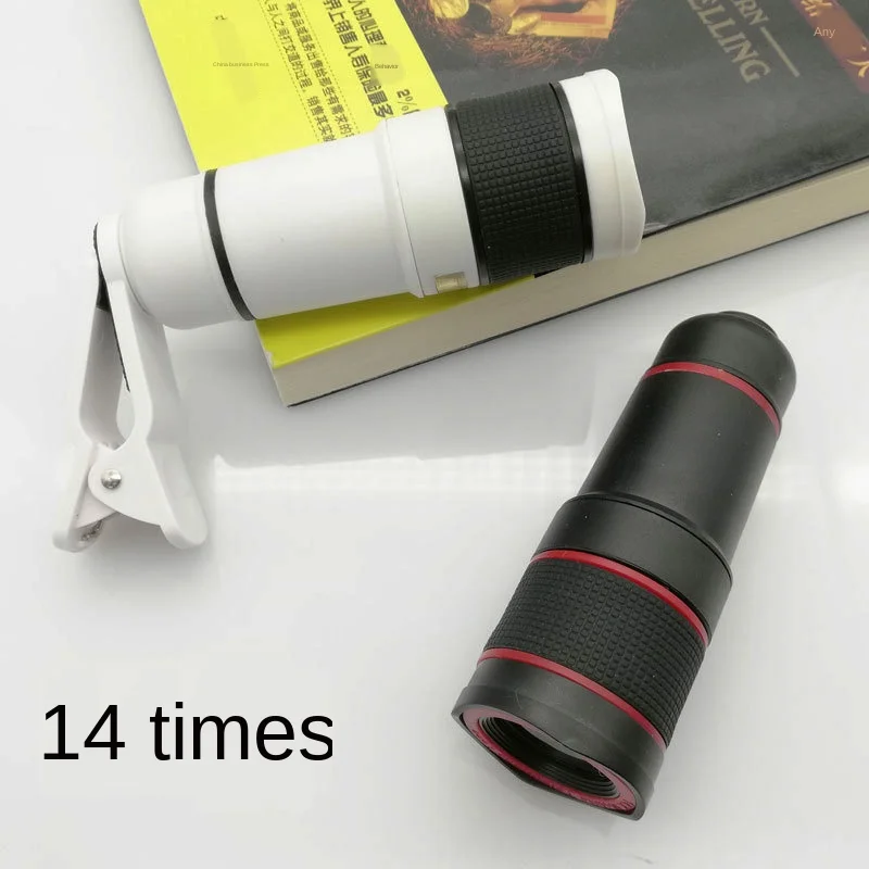 Мобильный телефон периферийный телескоп 14 раз с длинным фокусом телеобъектив