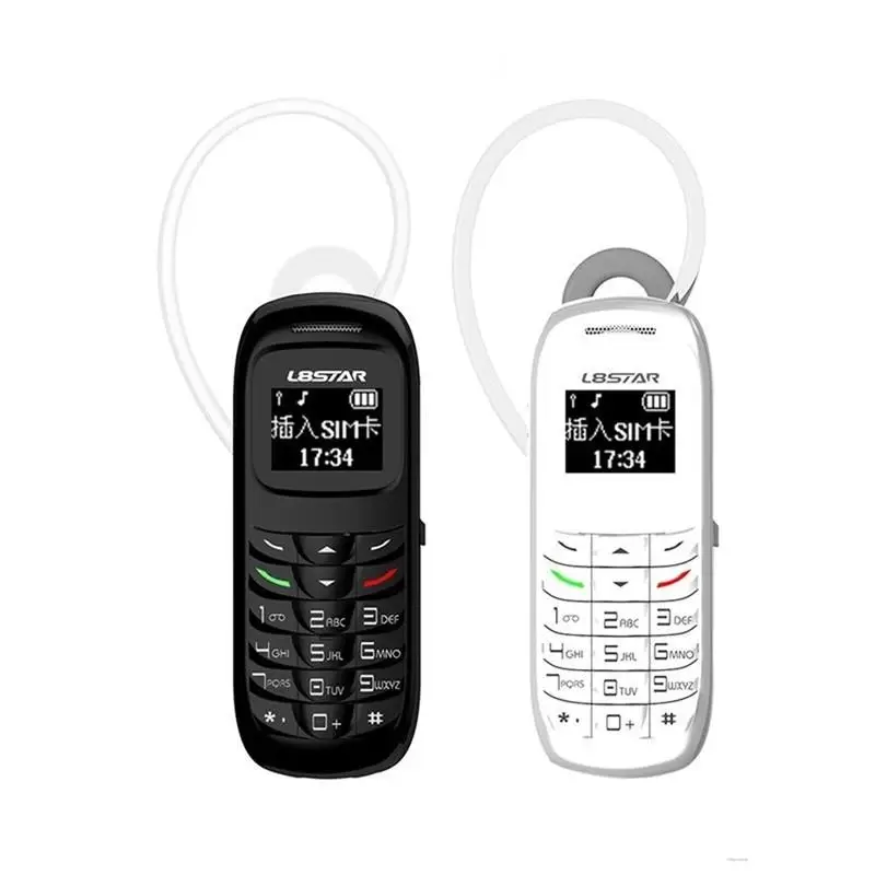 Mini Mobile Phones BM70 0.66 inch Single SIM Bluetooth Handset Earphone Unlocked Super Thin GSM | Электроника