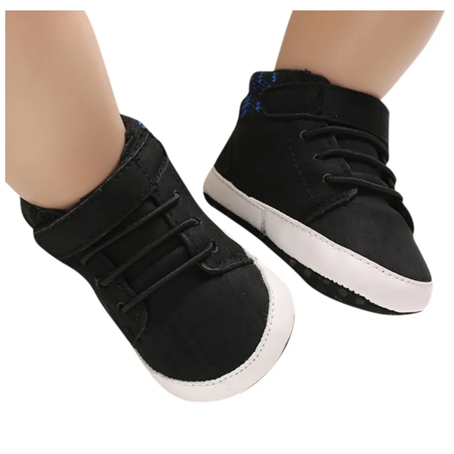 Baby shoes girls rubber sole canvas high-top baby shoes boys non-slip kids sneakers boys and girls tennis sports shoes 30A15 (13)
