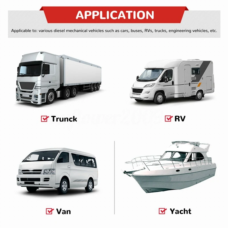 Обогревателя автомобиля 12V 5000W Дизель-Воздушный стояночный отопитель ЖК-дисплей термостат для грузовых автомобилей лодки RV