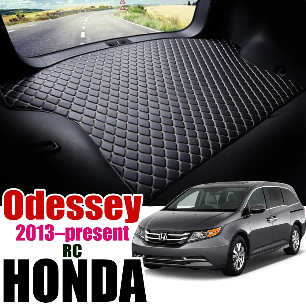 Кожаный коврик для багажника автомобиля RB1 RB2 автомобильный подкладка Honda Odyssey