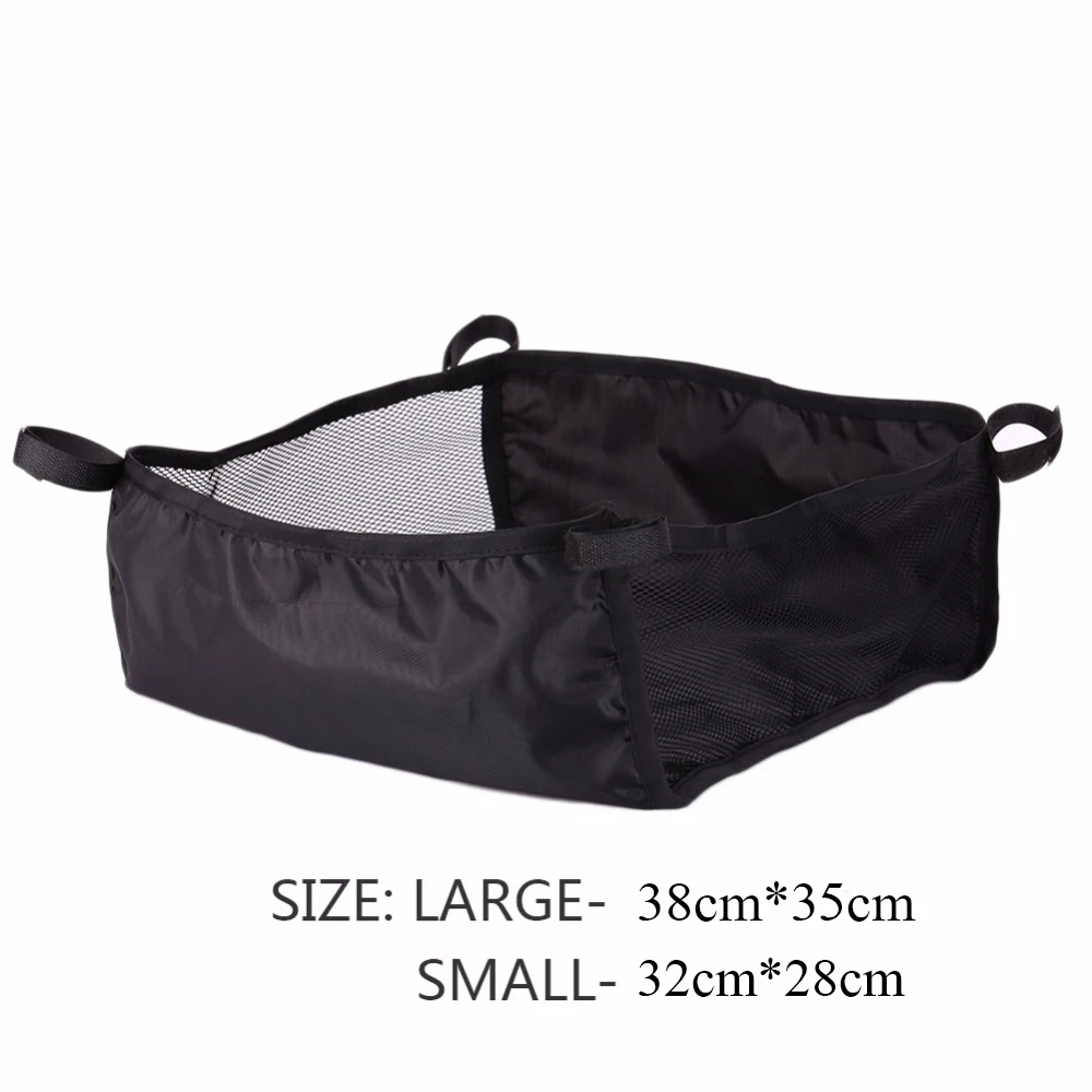 Baby Stroller Basket Newborn Stroller Hanging Basket Infant Pram Bottom Basket Portable Organizer Bag Stroller Accessories Baby Strollers luxury