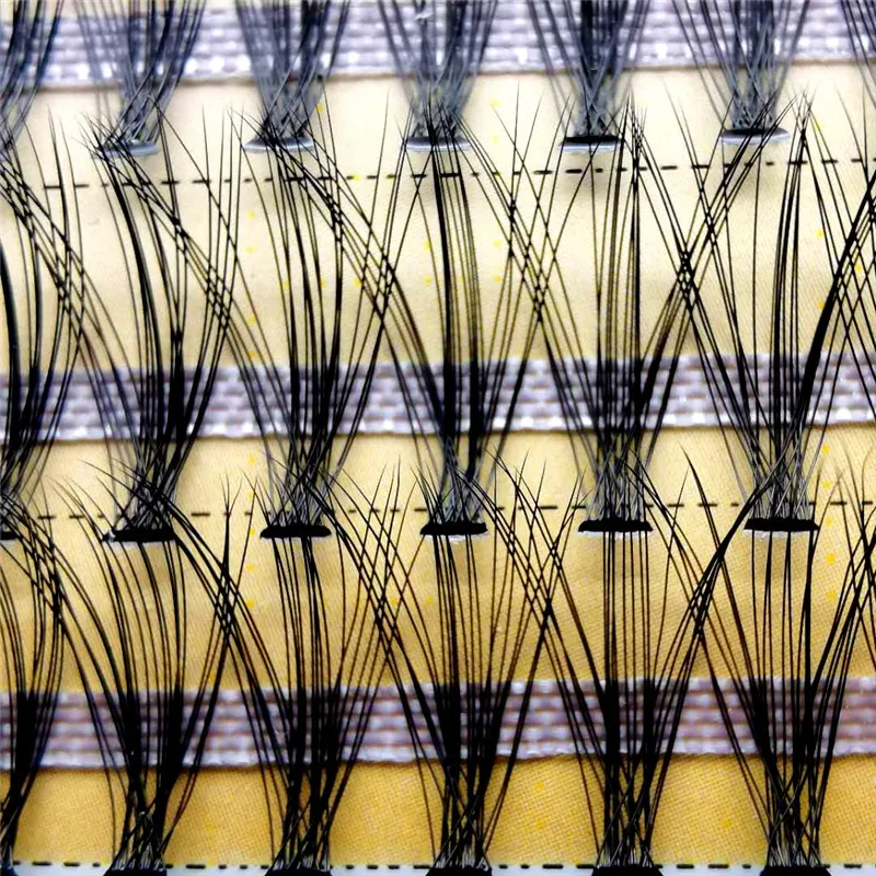 Handmade 60 Clusters Lashtray For Makeup 10D 20D 30D Individual Eyelashes Bunches Professional Makeupartist Faux Lashtray