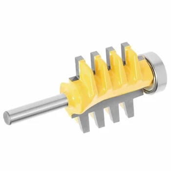 

1*Router Bit 1/4 Reversible Shank Finger Glue Joint For Cutter Woodworking Tool