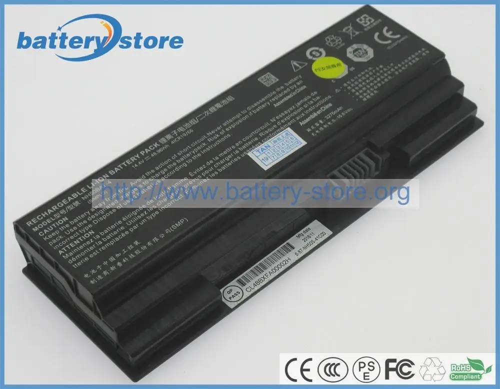 Оригинальный аккумулятор 14 4 В 48 96 Вт фотоаккумулятор для Clevo NH58RH NH58RA NH58RC NH58RD |
