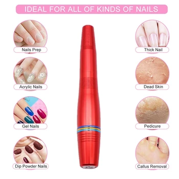 

Upscale Manicure Combination Nail Trimming Kit Electric Salon Shaper Pedicure Polish Tool New Portable Multifunctional Nail Art