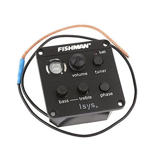 Fishman ISYS+ 2 полосная Акустическая гитара пьезо звукосниматель бортовой предусилитель Эквалайзер Тюнер набор пьезо микрофон ритм эквалайзер Эквалайзер