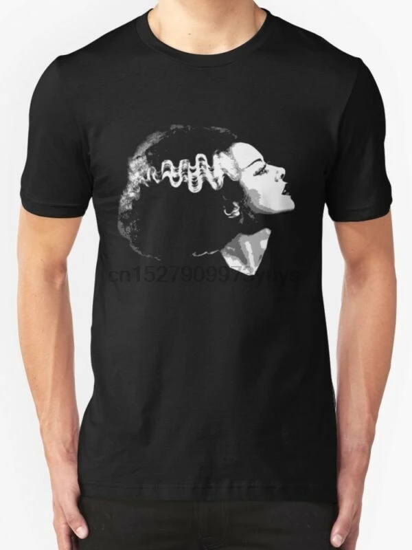 Футболка BRIDE OF FRANKENSTEIN классический культовый фильм из фильма ужасов Хэллоуин |