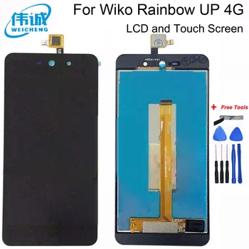 

WEICHENG For Wiko Rainbow Up 4G LCD Display and Touch Screen Assembly Phone Accessories For wiko Rainbow Up 4G +Tools