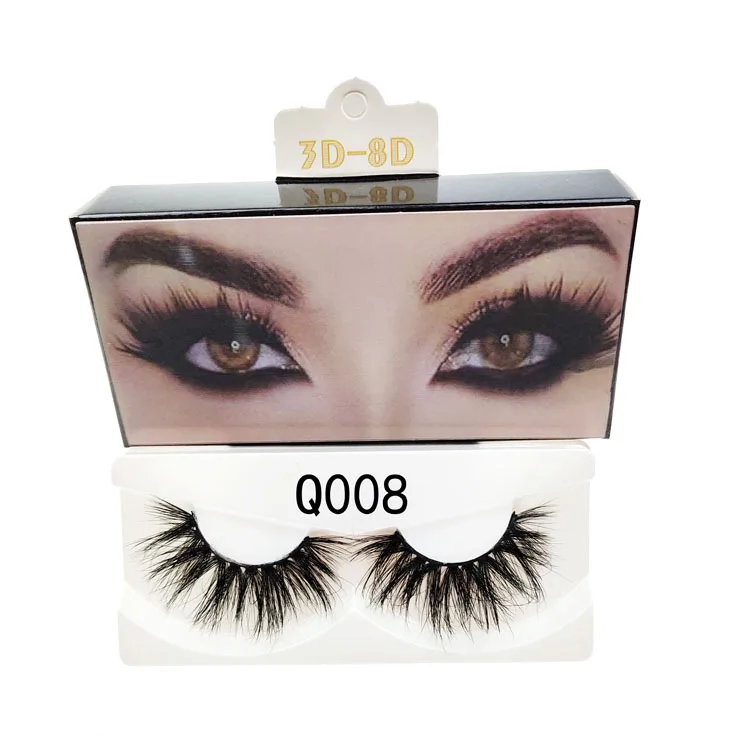 

22-25mm 3D 5D Mink Eyelashes Volumn Natural Lashes For Makeup Long False Eyelash Extension Fake Lashes Thick Mink Lashes Beauty