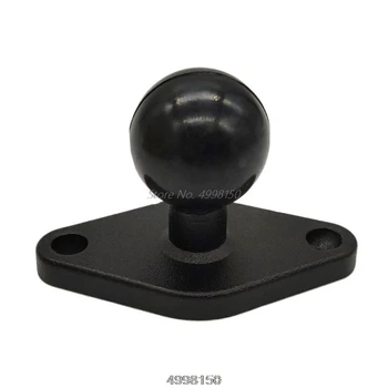 

Aluminum Motorcycle Fixing Stand Plate Rubber Ball Head RAM Mount for Phone GPS Dropship