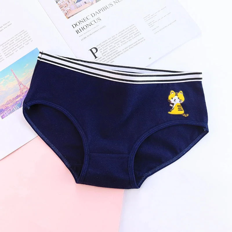 Cartoon Animals Panties Women Underwear New Fashion Cotton Gril Briefs Lovely Underwear Shorts Underpant Girls Cute Panty