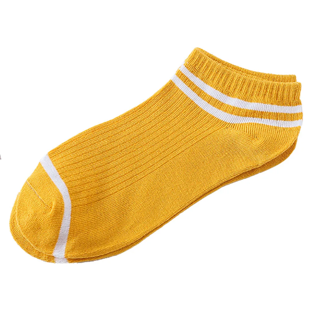24 цвета носки женские полосатые носки женские короткие носки летние удобные женские носки в стиле хараджуку короткие носки - Цвет: F
