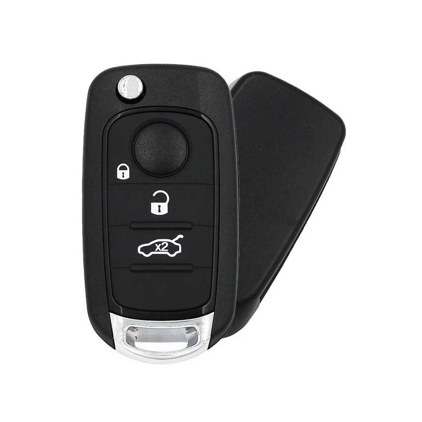 4 button Folding Flip Remote Key shell for Fiat new model keys