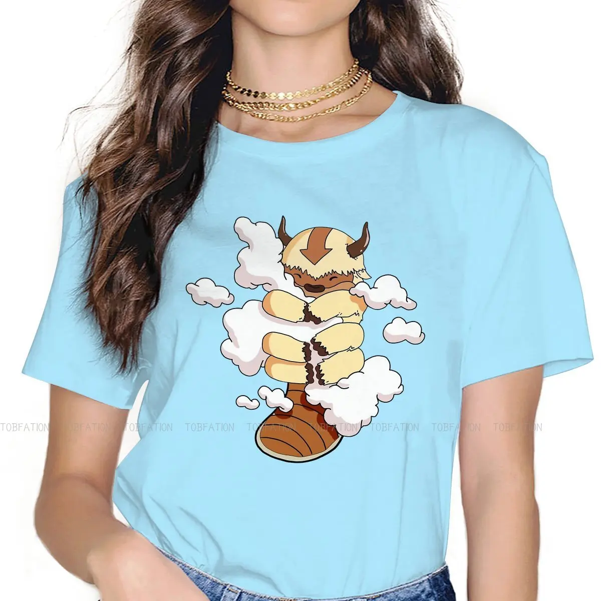 Polera Mujer Estampado Avatar El Vuelo De Appa Polera Mujer Estampado Avatar El Vuelo De Appa