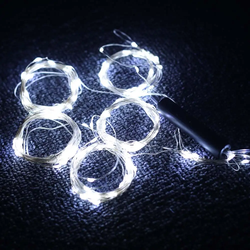 300LED 9.8ft 10 нитей Светлячок с гибкой медной проволокой, водонепроницаемый Звездный Светлячок гирлянды для Рождества