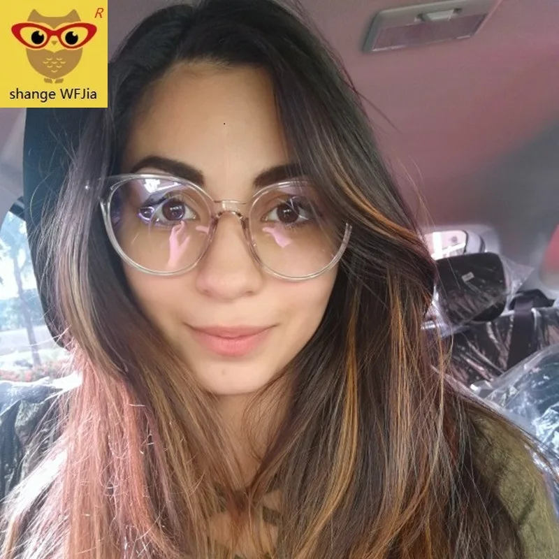 

2019 Fashion Women Glasses Frame Men Eyeglasses Frame Vintage Round Clear Lens Glasses Optical Spectacle Frame