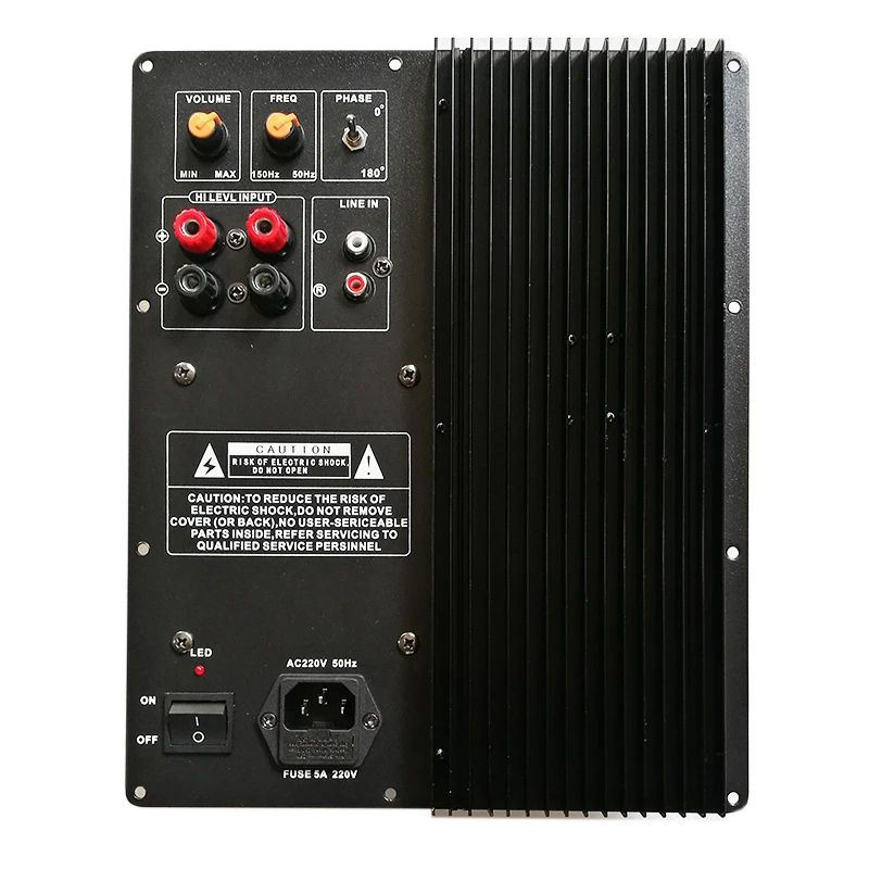 Subwoofer Amplifier Board 300W Low Pass Filter Subwoofer Pure Home