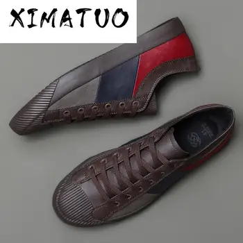 

Brand New Men's Casual Buckle Shoes British Fashion Low-top Lazy Loafer Shoes Breathable Men's Vulcanized shoes M9840