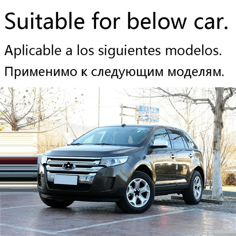 Запчасти Drl Automovil аксессуар для бега Assessoires Светодиодная лампа Cob стайлинг фары автомобильные фары в сборе 10 11 12 для Ford Edge