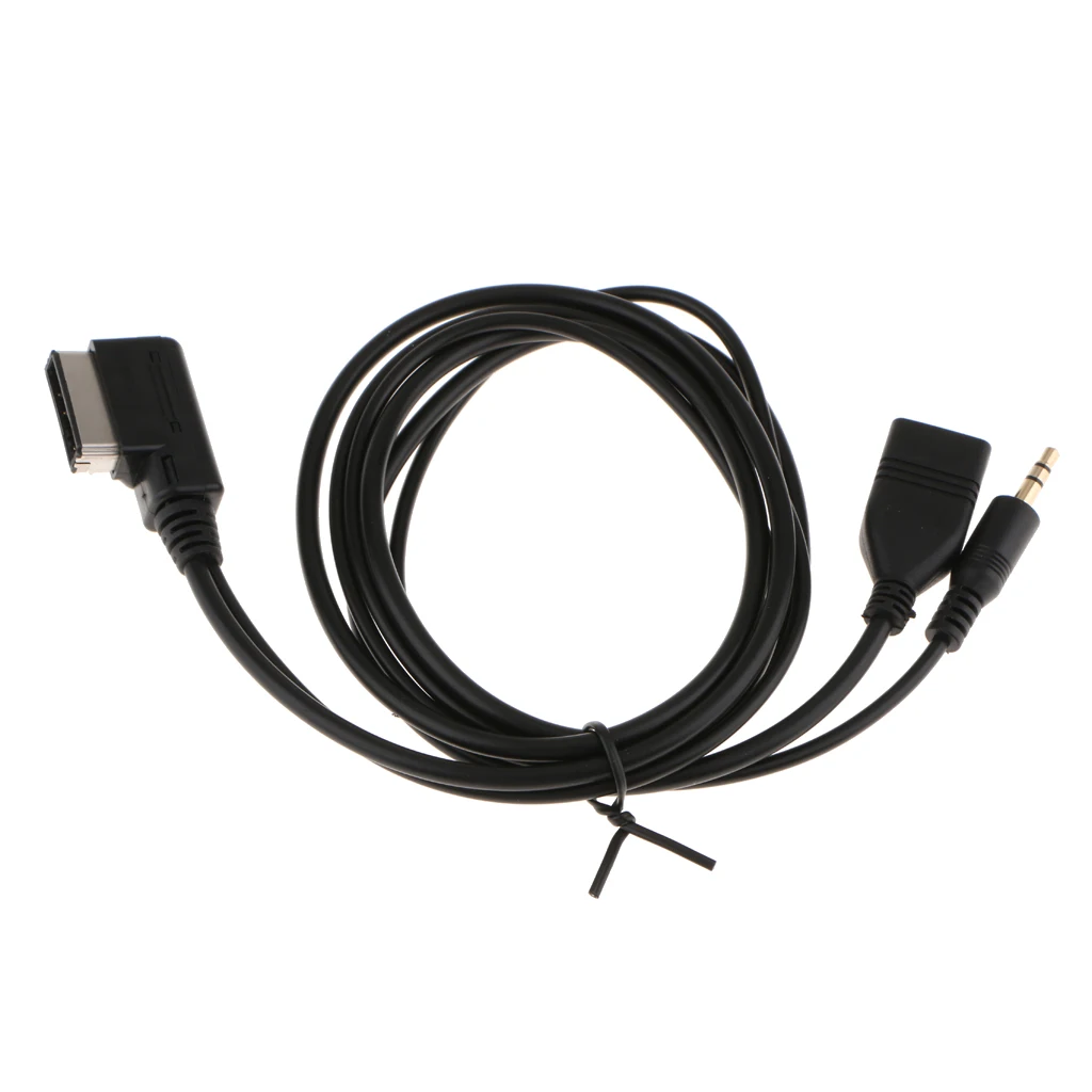 Автомобильный музыкальный интерфейс AMI AUX USB Кабель-адаптер для Mercedes Benz C63 E200l
