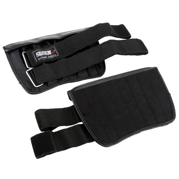 baratas Suteng 2x Carga Máxima 6kg Weighted Tornozelo Ajustável Weighted Tornozelo Banda Exercício Boxe Treinamento Peso Carga Tornozelo