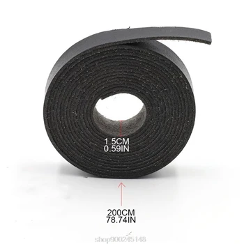 

1.5cmx2m Durable Leather Strap Craft Strips Belt for DIY Case Bag Handles Embellishments Garment Decoration N19 20 Dropshipping