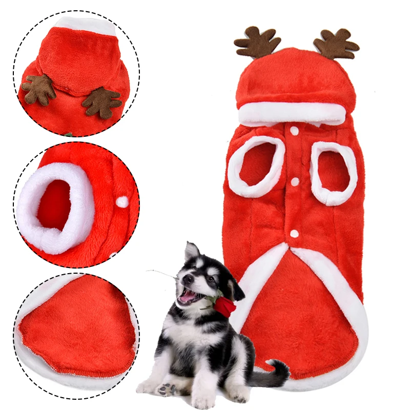 Christmas Dog Clothes New Year Pets Dogs Clothing For Small Medium Dogs
