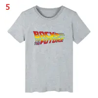 Powrót do przyszłości Tshirt Luminous T Shirt camiseta letnie t-shirty z krótkim rękawem powrót do przyszłości Tee topy koszulki uliczne 4XL 5