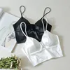 Fashion Women Lady Casual Tops Tube Chest Wrap Bandeau Underwear Black White Wrapped Chest Strap