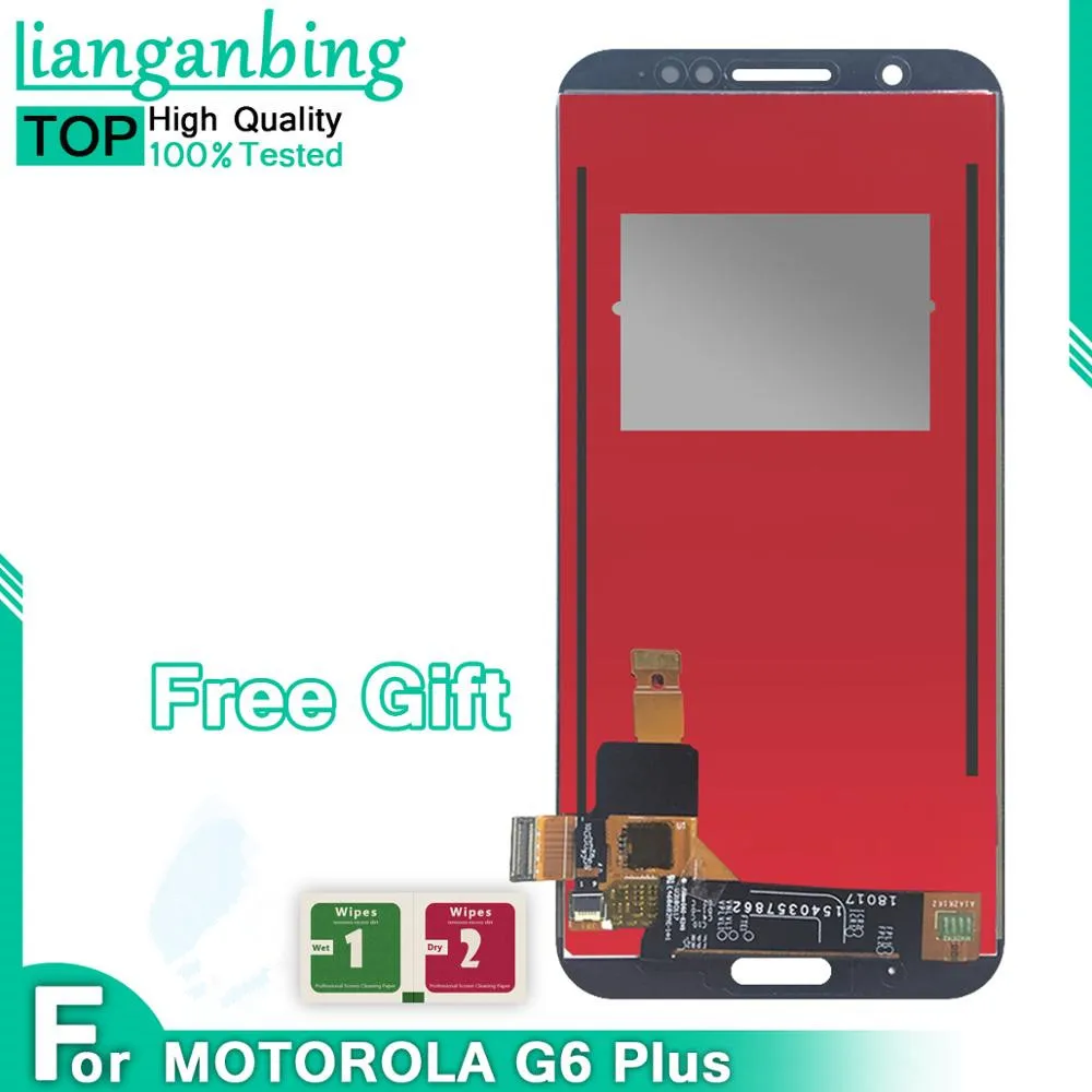 ЖК-дисплей для Motorola G6 Plus с сенсорным экраном дигитайзер в сборе Moto G6Plus XT1926 5 93