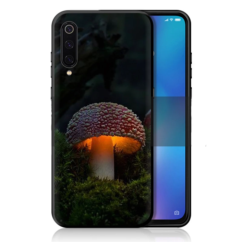EWAU гриб силиконовый чехол для телефона для Xiaomi 5X6 6X8 9 SE A1 A2 Lite Max 3 F1 9T A3 Pro CC9 CC9e 9 Pro Note 10 - Цвет: B11