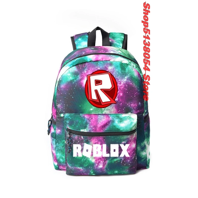 Красочные Звездные ROBLOX cartable skolaire детские школьные сумки для девочек plecak szkolny Школьный Рюкзак Для Подростка mochila