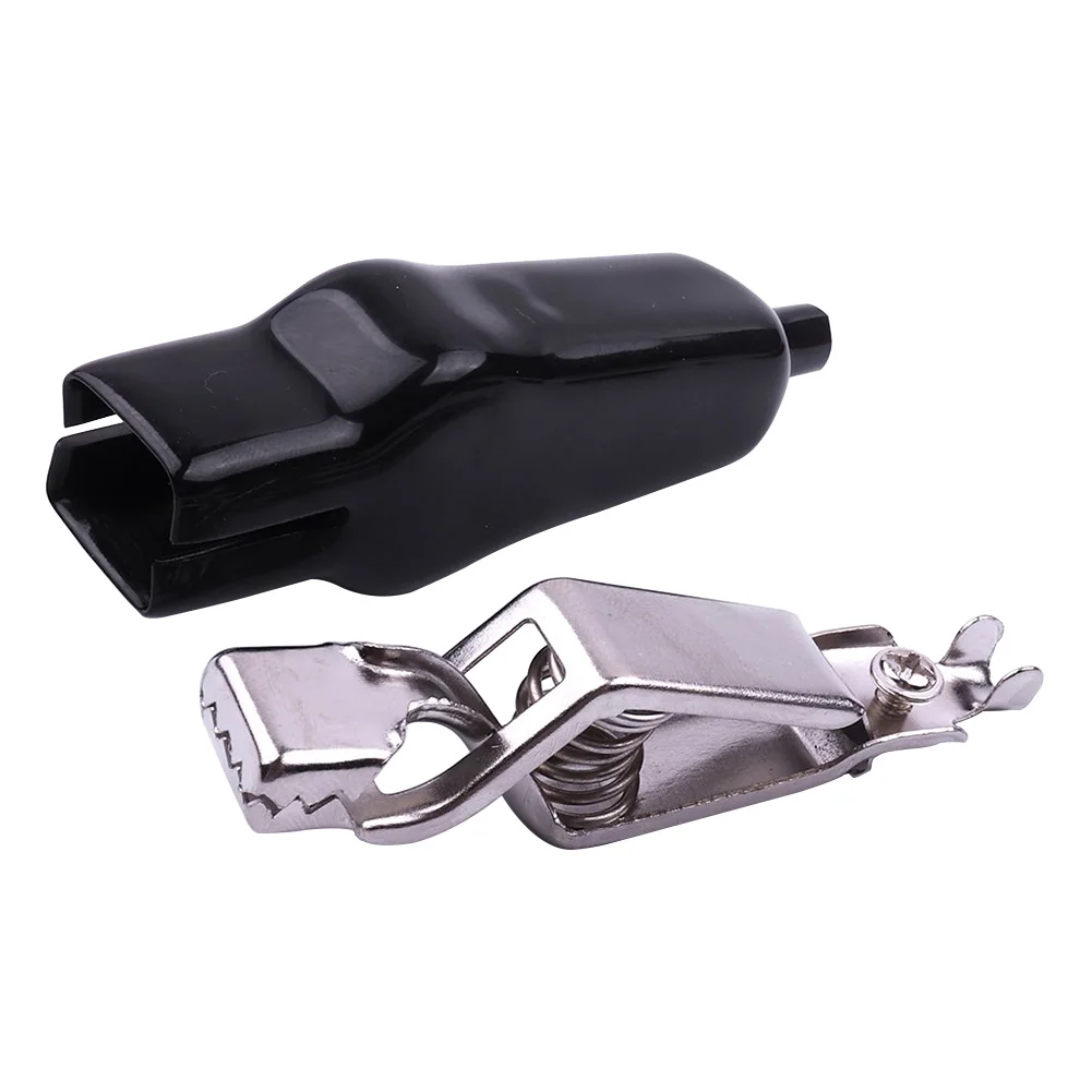 

20A Alligator Test Clamp Battery Clips Car Truck Voltage Chargers Safe Strong Spring Circuit Electric Accessories Connector