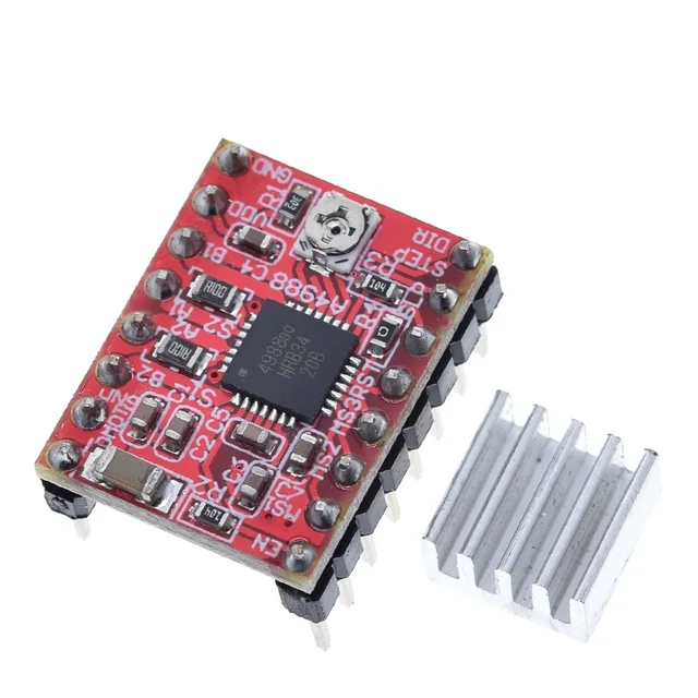 CNC 3D Printer Parts Accessory  A4988 Stepper Motor Driver Module with Heatsink for ramps 1.4  for arduino - Image 4