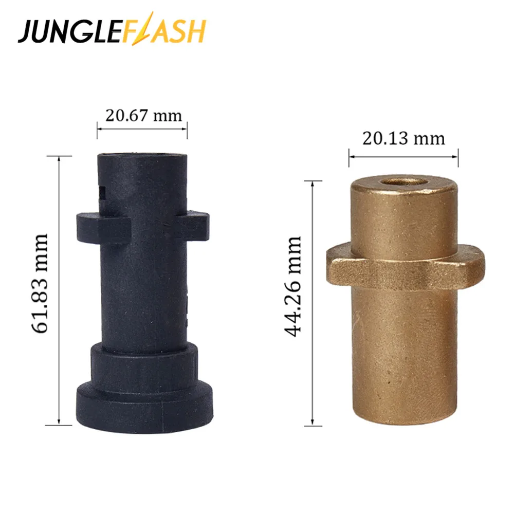 JUNGLEFLASH Car Washer Adapter For Karcher K2 K3 K4 K5 K6 K7 High Pressure Foam Generator Soap Foamer