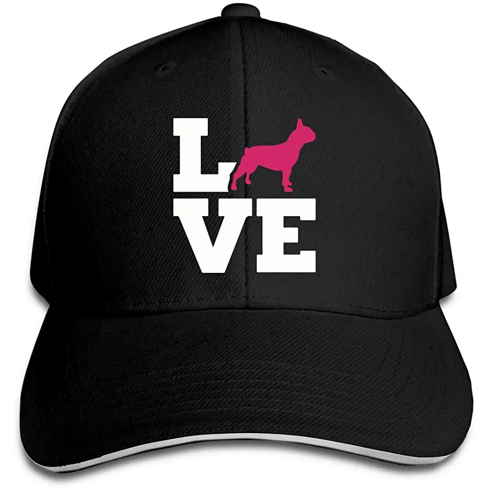 Для мужчин Wo Для мужчин s панель в форме французского бульдога любовь Бейсбол шляпа Бейсбол Кепки