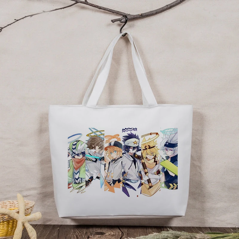Мир аоту фигурки сумка аниме король серый Фантом · S Kalie Godrose Косплей игрушка холст хозяйственная сумка на плечо для подарка