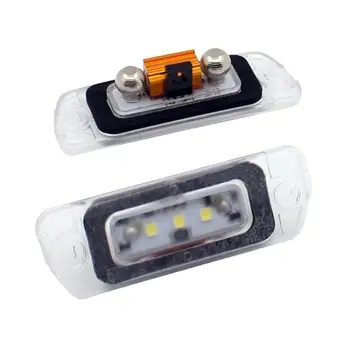 

Car LED License Plate Lights X164 W164 W251 GL ML R Class 2006 2007 2008 2009-2012 Suitable for Benz