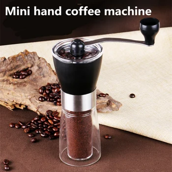 

Mini Coffee Machine Portable Powder Coffee Grinder Ceramic Core-grinding Household Manual Grinding Coffee Beans Moedor De Cafe