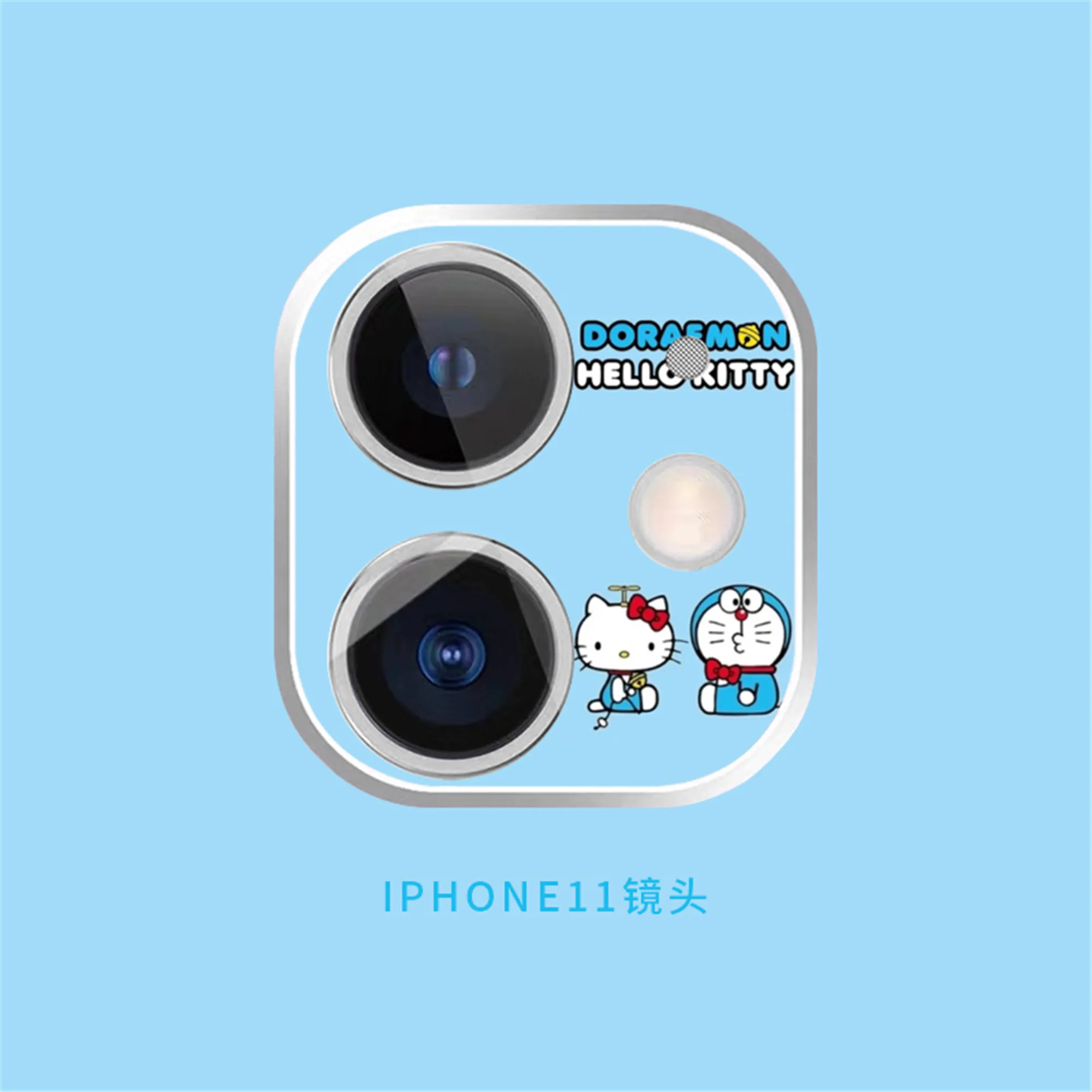 Милый мультяшный чехол-пленка для объектива камеры для iphone11, забавная Защитная крышка для объектива камеры, ультратонкая Крышка для камеры