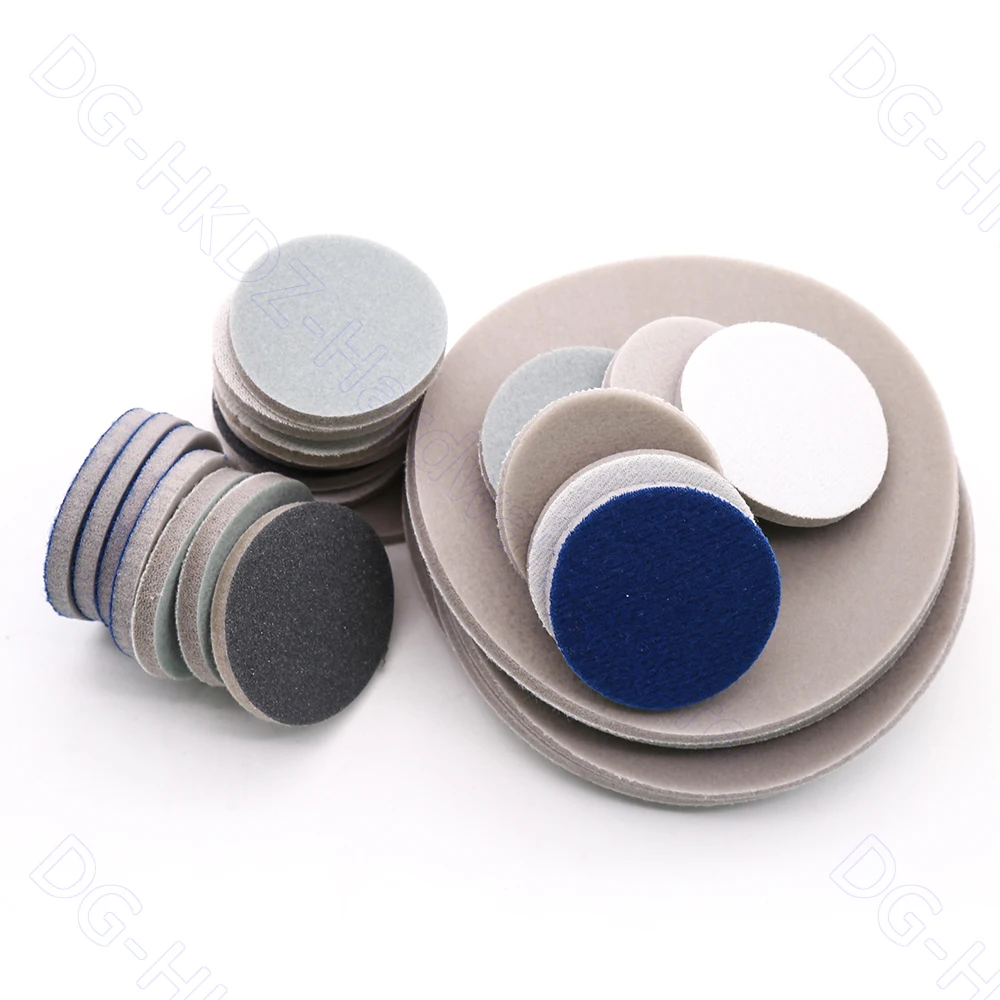 

1-6 Inch Sandpaper Hook&Loop 25mm-150mm Round Abrasive Flocking Dry Water Sanding Paper Silicon carbide/Corundum 300-3000 Grit