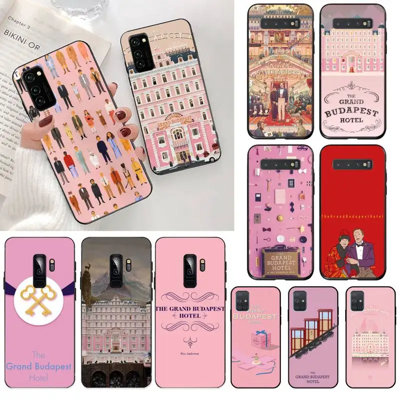 

HPCHCJHM Wes Grand Budapest Hotel Phone Case cover Shell for Samsung S20 plus Ultra S6 S7 edge S8 S9 plus S10 5G lite 2020