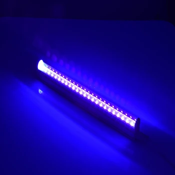 

5W 24LED UV Lamp 385-400 Wavelength PC aluminum UV Light with Dark Purple Luminous Color EU Plug