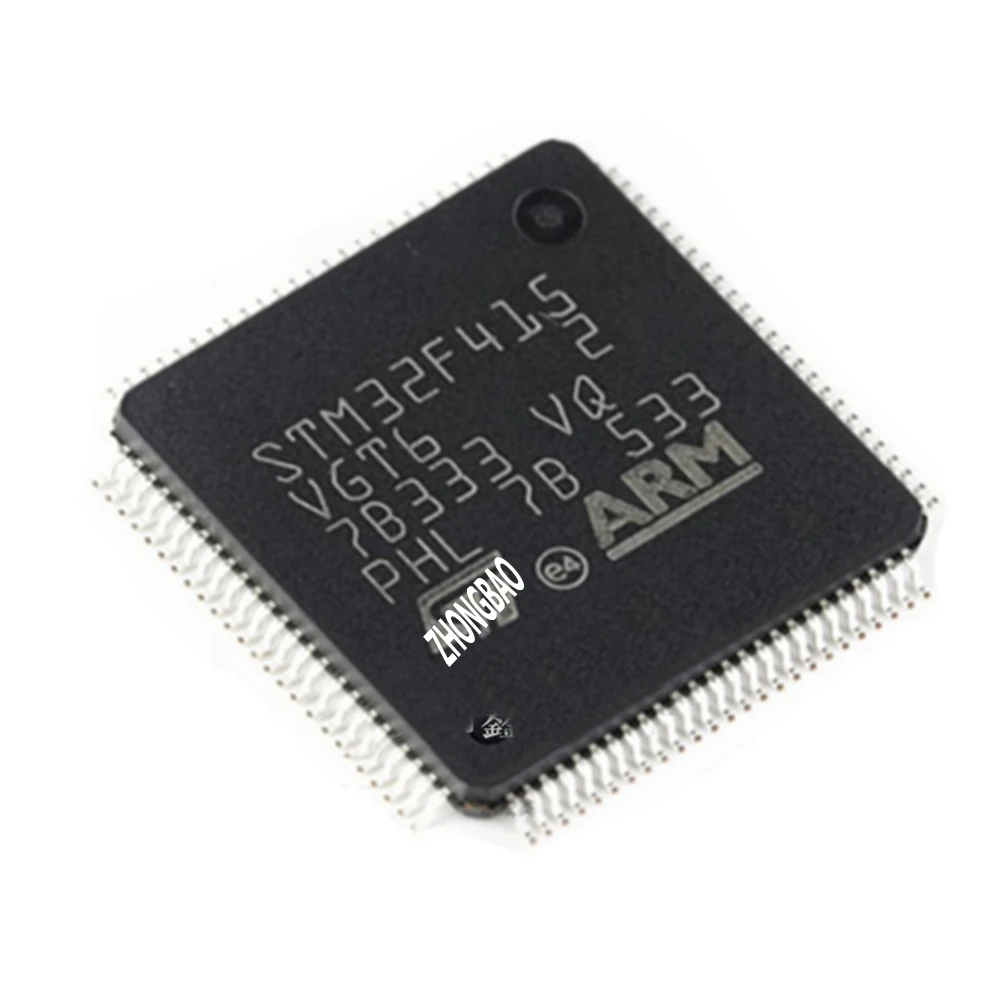

Original ST chip STM32F415VGT6 Encapsulation LQFP-100 single-chip micro controller 415VGT6 VGT6 LQFP100