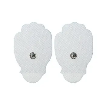 

1 piar Palm-shaped maple leaf-shaped nonwoven button-down electrode patch Acupuncture Points Snap on Body Care Massage Tools