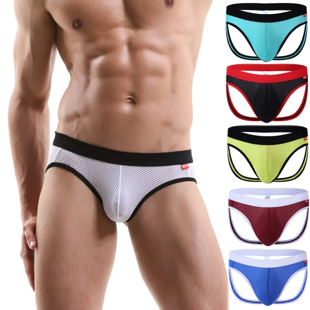 beach shorts men underwear sexy briefs breathable mens swim briefs comfortable casual beach shorts men briefs sexy hombre 30J26 (67)