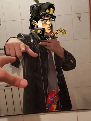 Аниме Kujo Jotaro, костюмы для косплея, Необычные приключения Джоджо, вечерние костюмы на Хэллоуин для мужчин и женщин, полный комплект