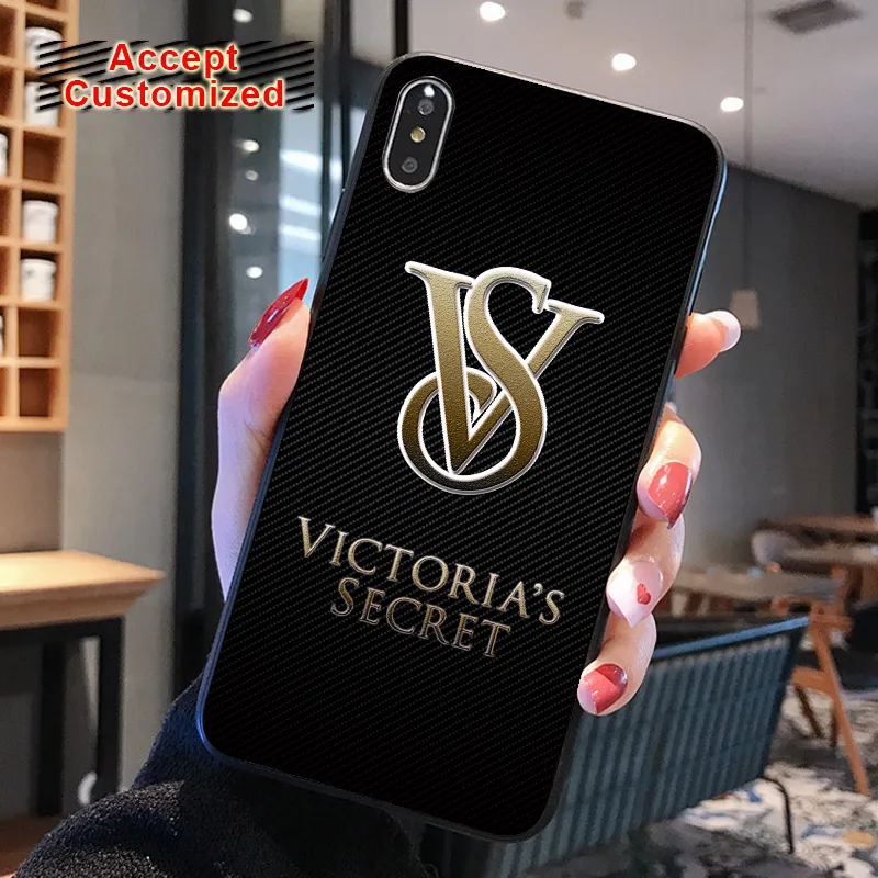 Розовый чехол для iPhone 11 Pro 10 X XS Max XR 5 5S SE 6 6S 7 8 Plus Victoria samsung Galaxy Note 8 9 10 S8 S9 S10 Plus Secret - Цвет: 3