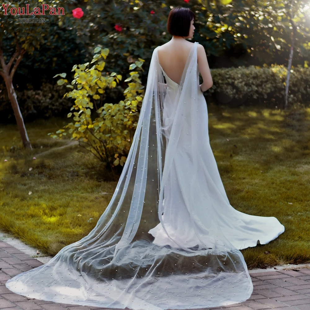 YouLaPan G41 Bridal Bolero Pearls Cape Bridal Shawl with Pearls 3M Length Evening Cape Simplicity Bride Cape Big SizeTop Bride YouLaPan G41 Bridal Bolero Pearls Cape Bridal Shawl with Pearls 3M Length Evening Cape Simplicity Bride Cape Big SizeTop Bride